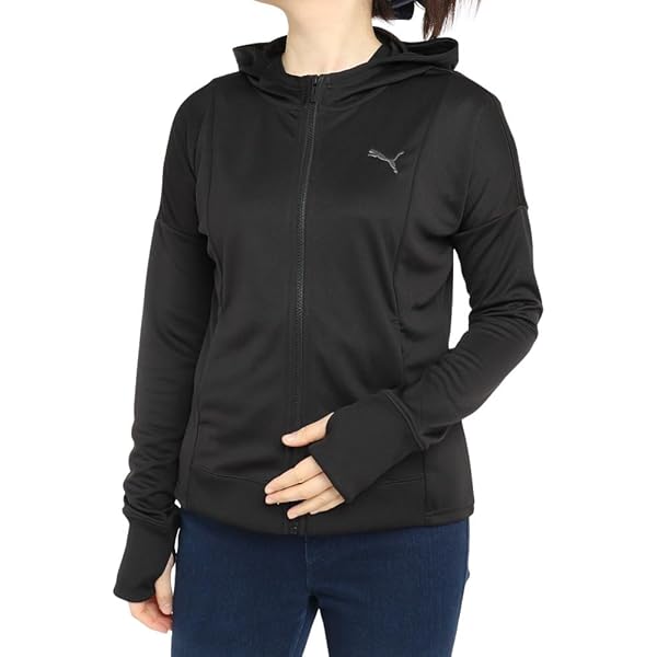 Amazon | PUMA カジュアル スポーツ フーディ アウター 速乾ESS CHM